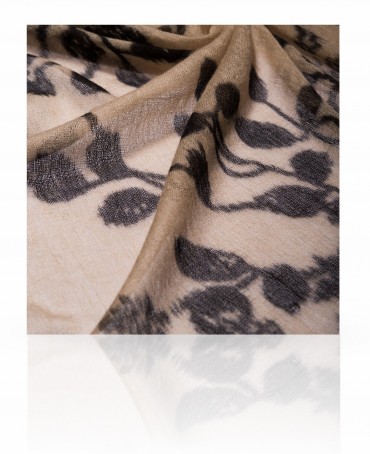 Палантин Женский W-SMALL.LEAF/BEIGE